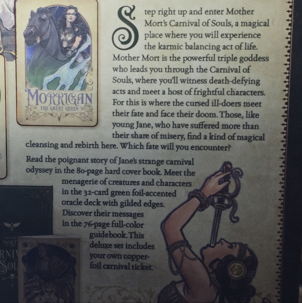 Carnival of Souls Oracle Deck New In Box - Picture 7 of 9